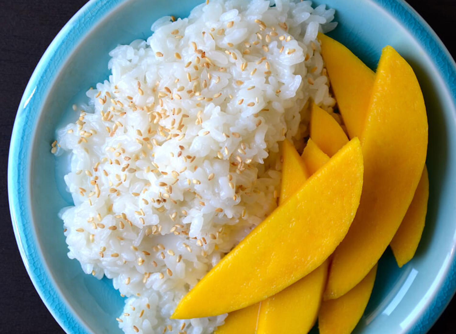 Sticky Rice with Mango Shree Swaminarayan Mandir Bhuj